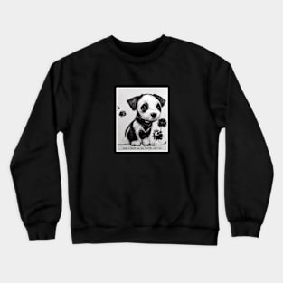 dog home Crewneck Sweatshirt